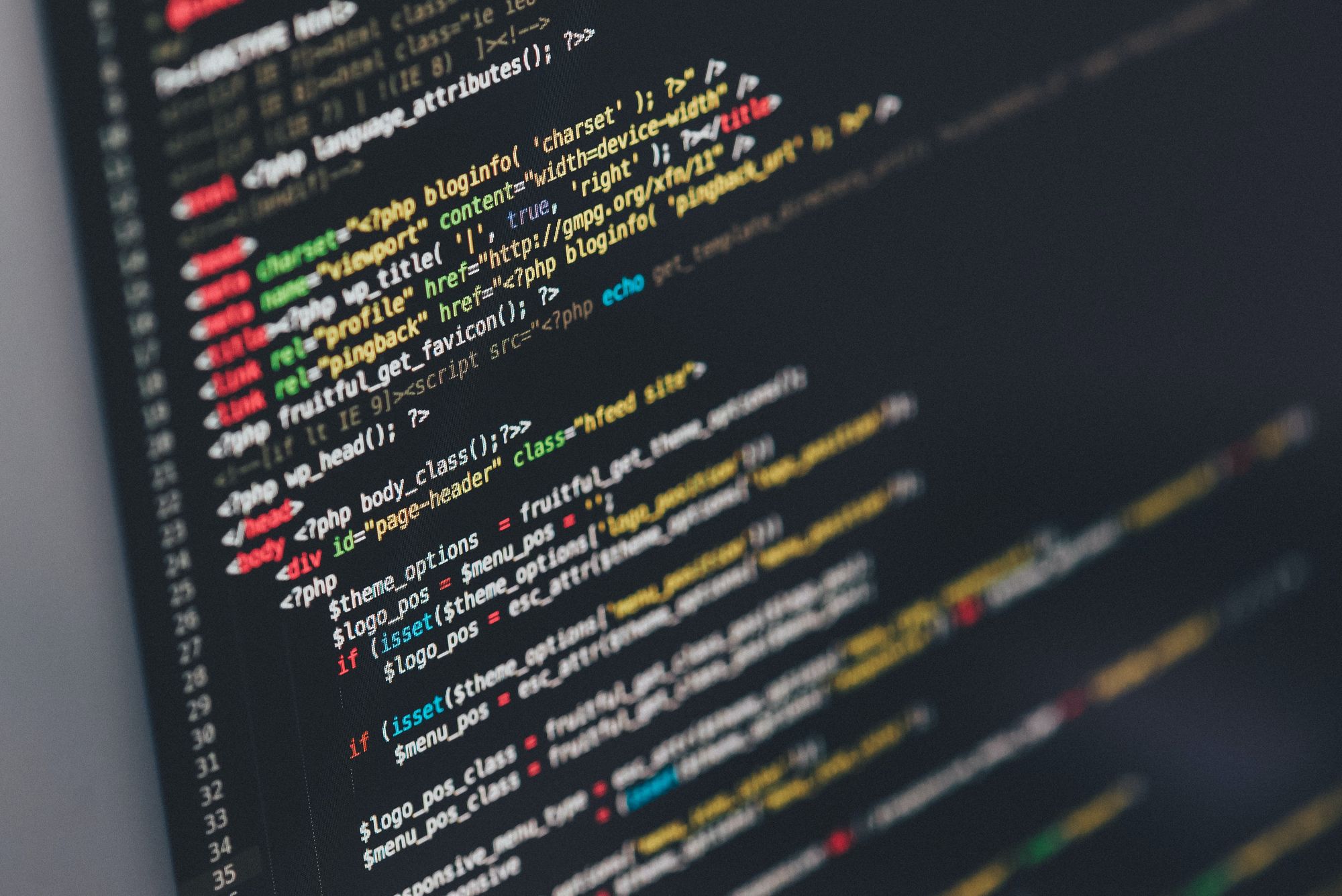 an image about coding